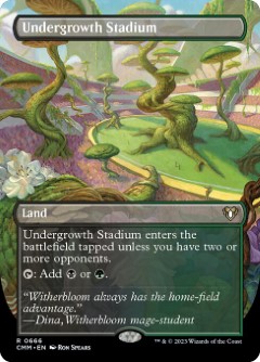 Undergrowth Stadium Commander Masters Alternate Art